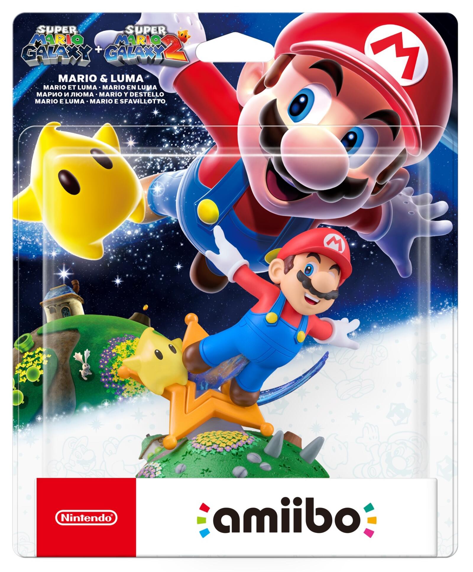 PREORDER SWI amiibo Super Mario Galaxy + Super Mario Galaxy 2 - Mario & Luma