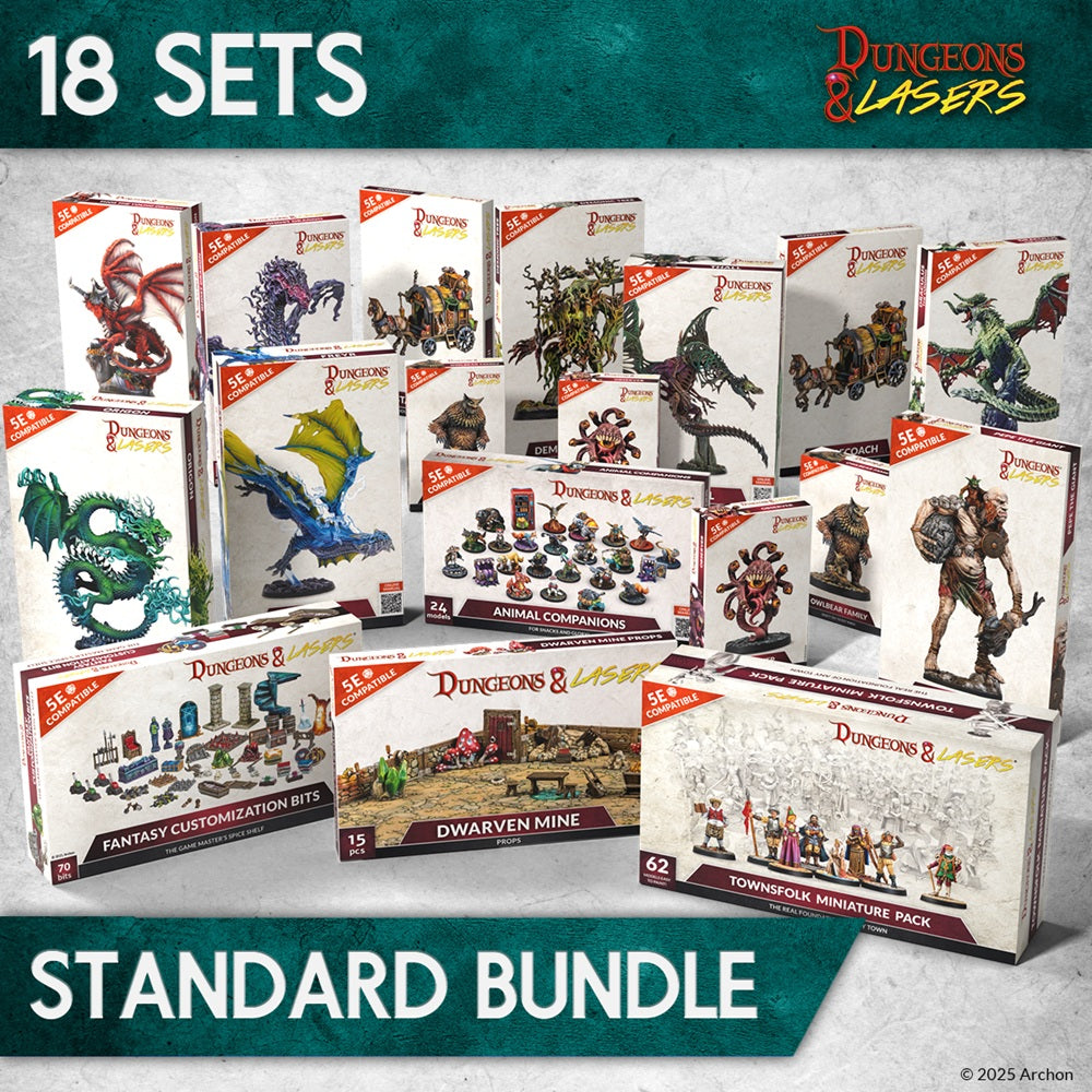 PREORDER Dungeons & Lasers: D&L Standard Bundle