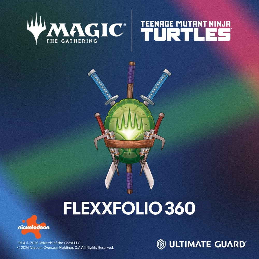PREORDER Ultimate Guard: Portfolio  Flexxfolio 360  MTG: TMNT  Plains