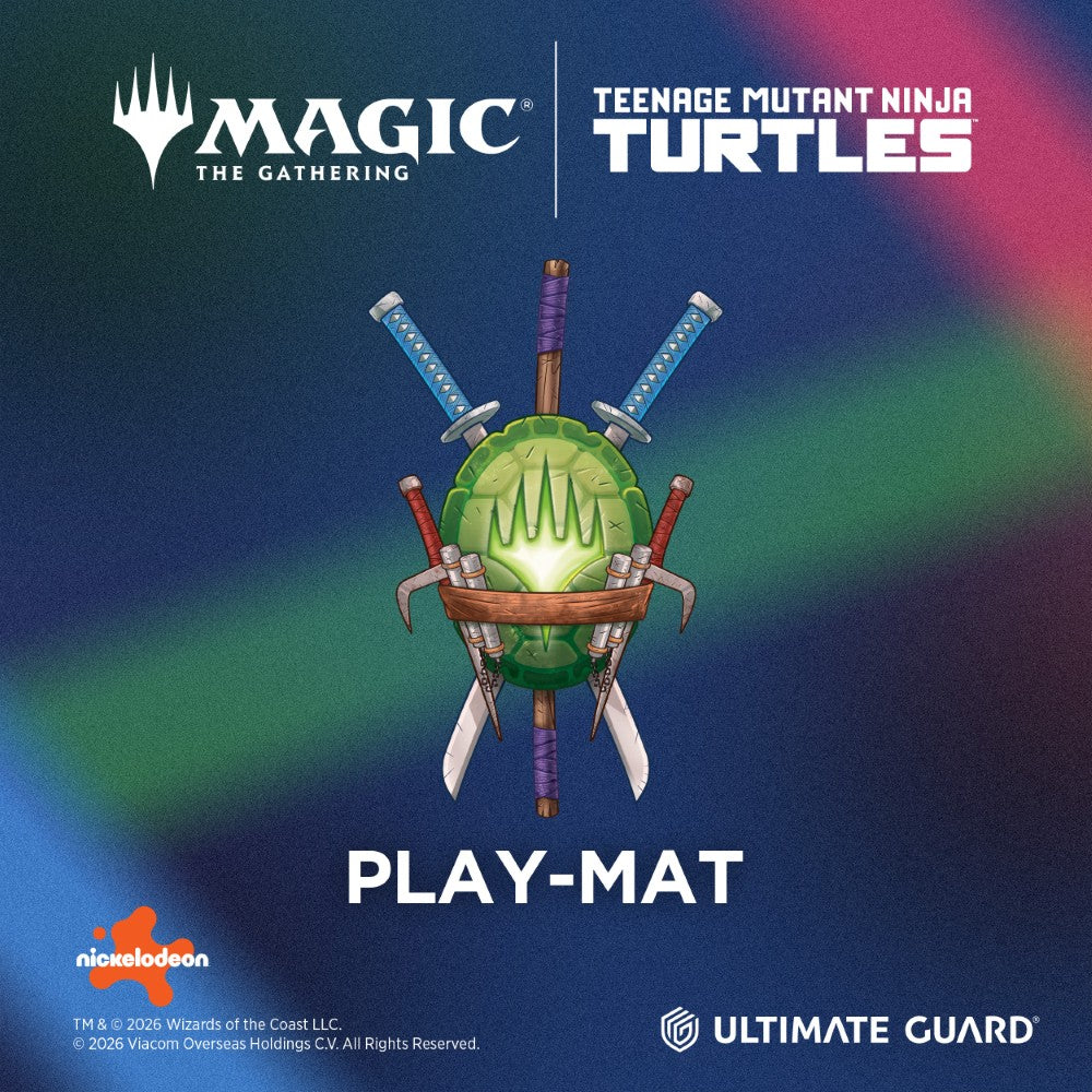 PREORDER Ultimate Guard: Playmat  MTG: TMNT  Green Rare