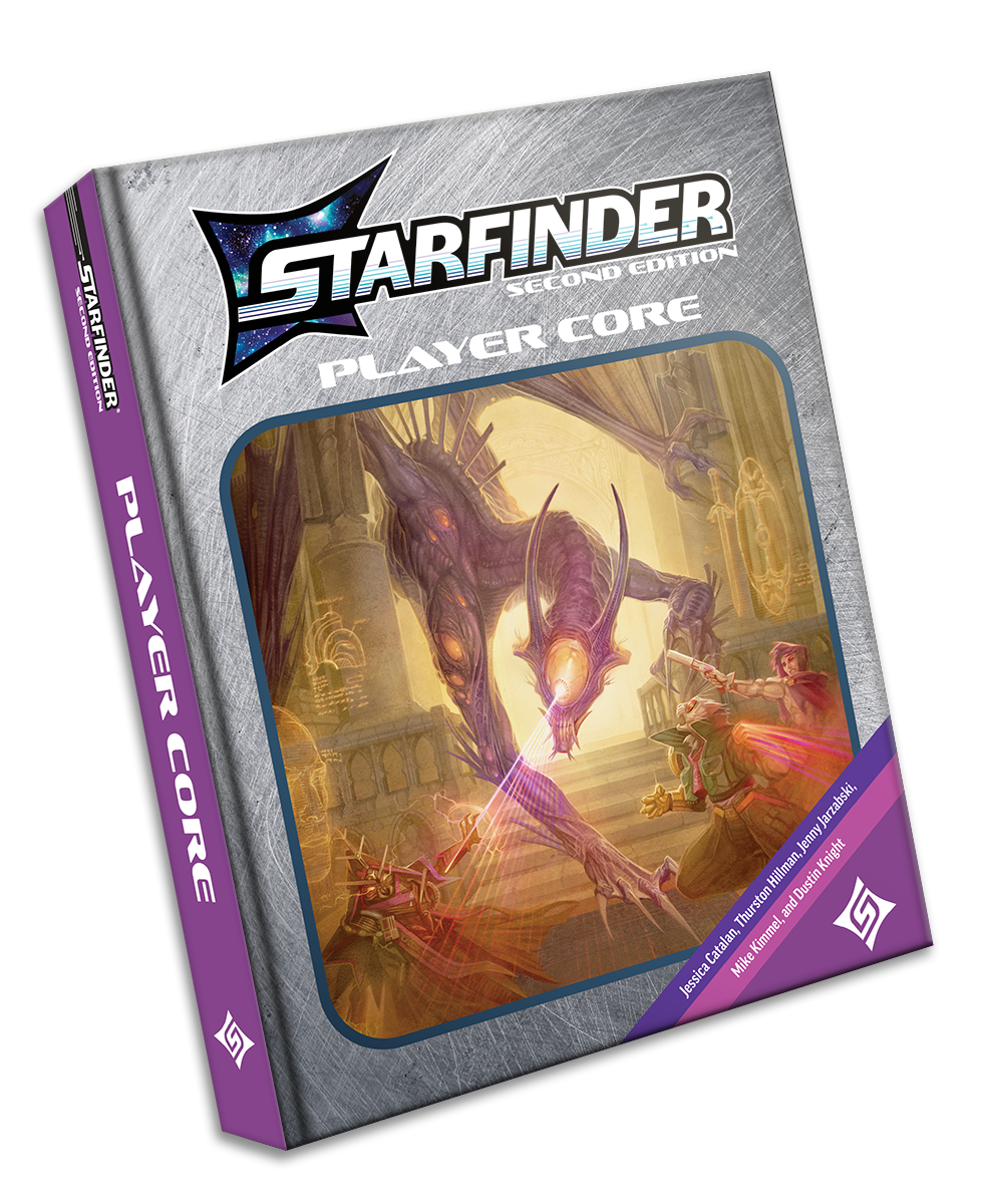 Starfinder Second Edition: Starfinder Player Core Retailer Cover