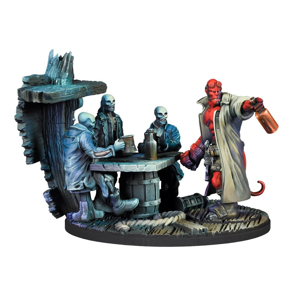 PREORDER MANTIC DIRECT Hellboy -  Drinking with Skeletons