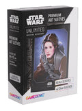 PREORDER Gamegenic Star Wars Unlimited Premium Art Sleeves - Leia Organa (66mm x 92mm) (62 Sleeves Per Pack)