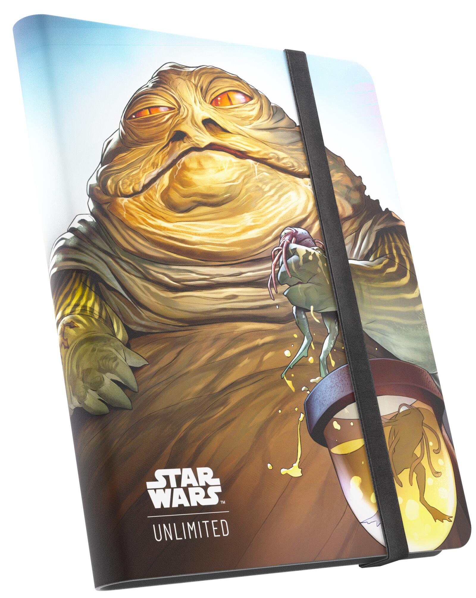 PREORDER Gamegenic Star Wars Unlimited 18-Pocket Album - Leia Organa/Jabba the Hutt