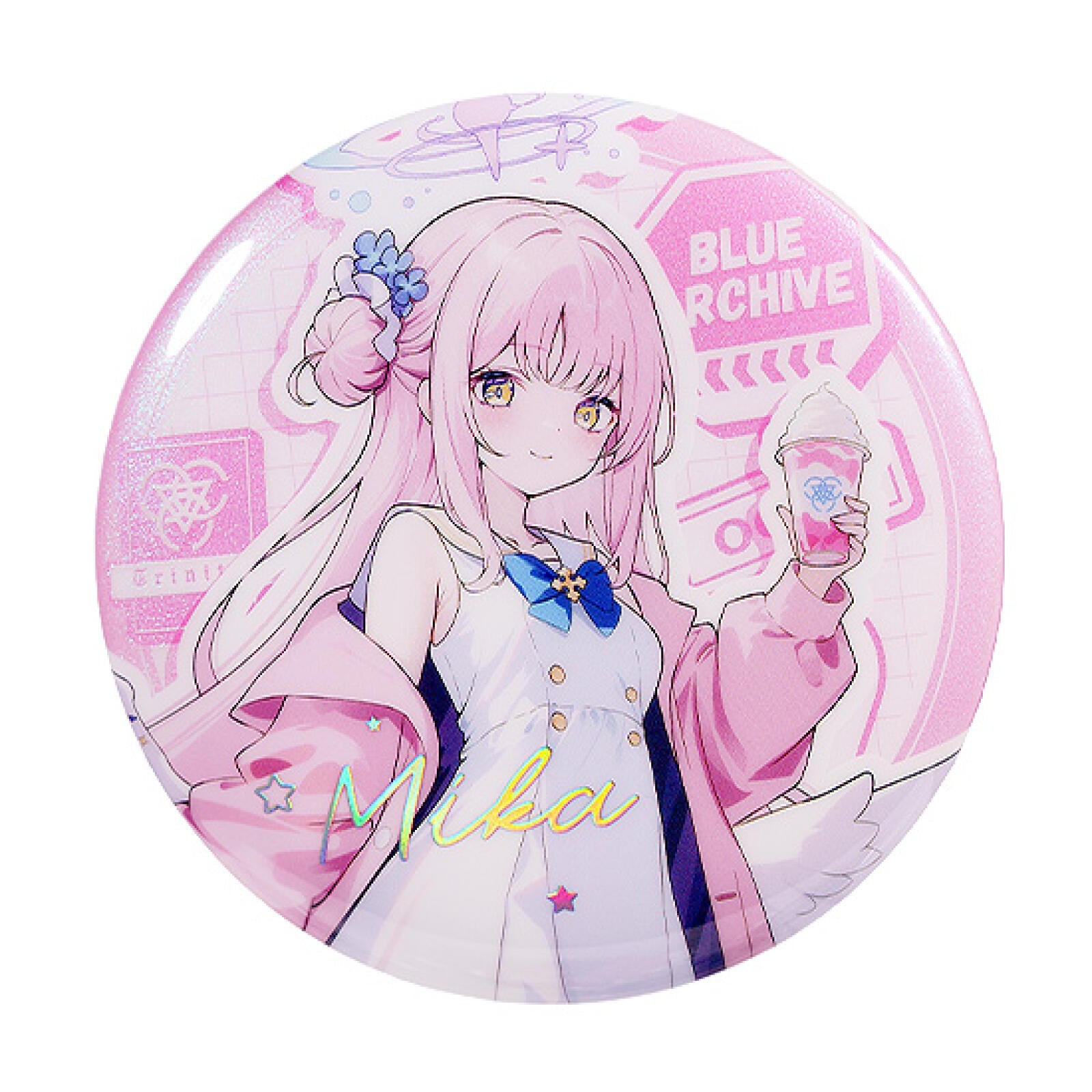 PREORDER Blue Archive Holiday Saunter Series 75mm Badge Mika