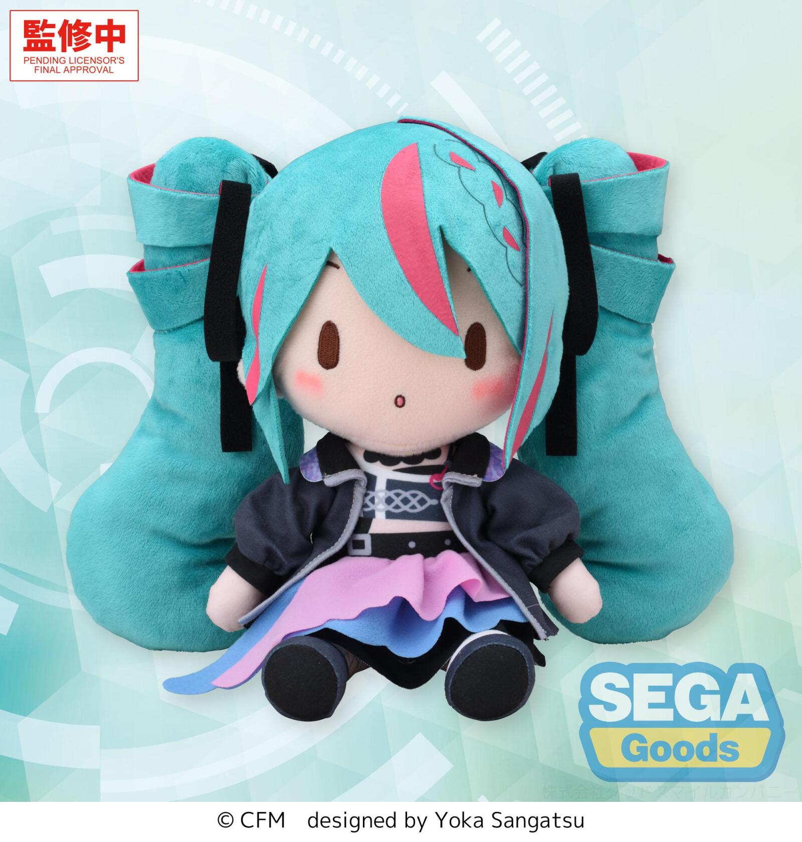 PREORDER Character Vocal Series 01: Hatsune Miku Fuwa Petit Hatsune Miku Series M Plush Hatsune Miku Punk!