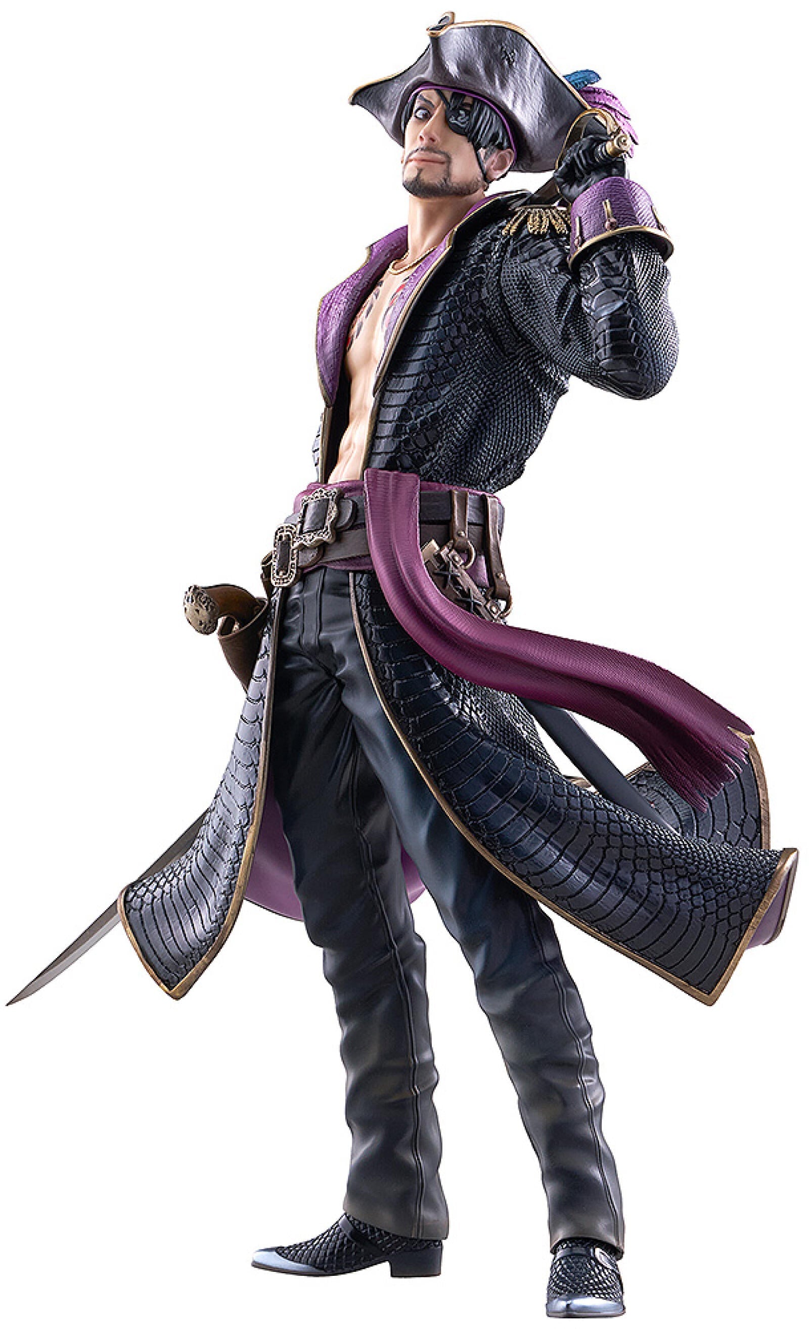 PREORDER Like a Dragon Pirate Yakuza in Hawaii Figure Captain Majima Goro Majima 1/7 Scale