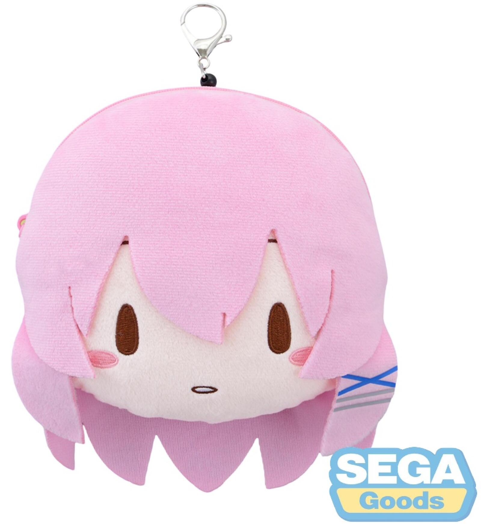 PREORDER Hatsune Miku - Colorful Stage! Fuwa Petit Face Pouch with Reel School SEKAI Megurine Luka