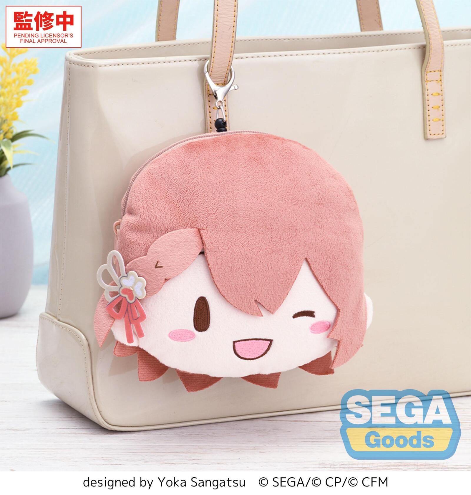 PREORDER Hatsune Miku - Colorful Stage! Fuwa Petit Face Pouch with Reel Minori Hanasato