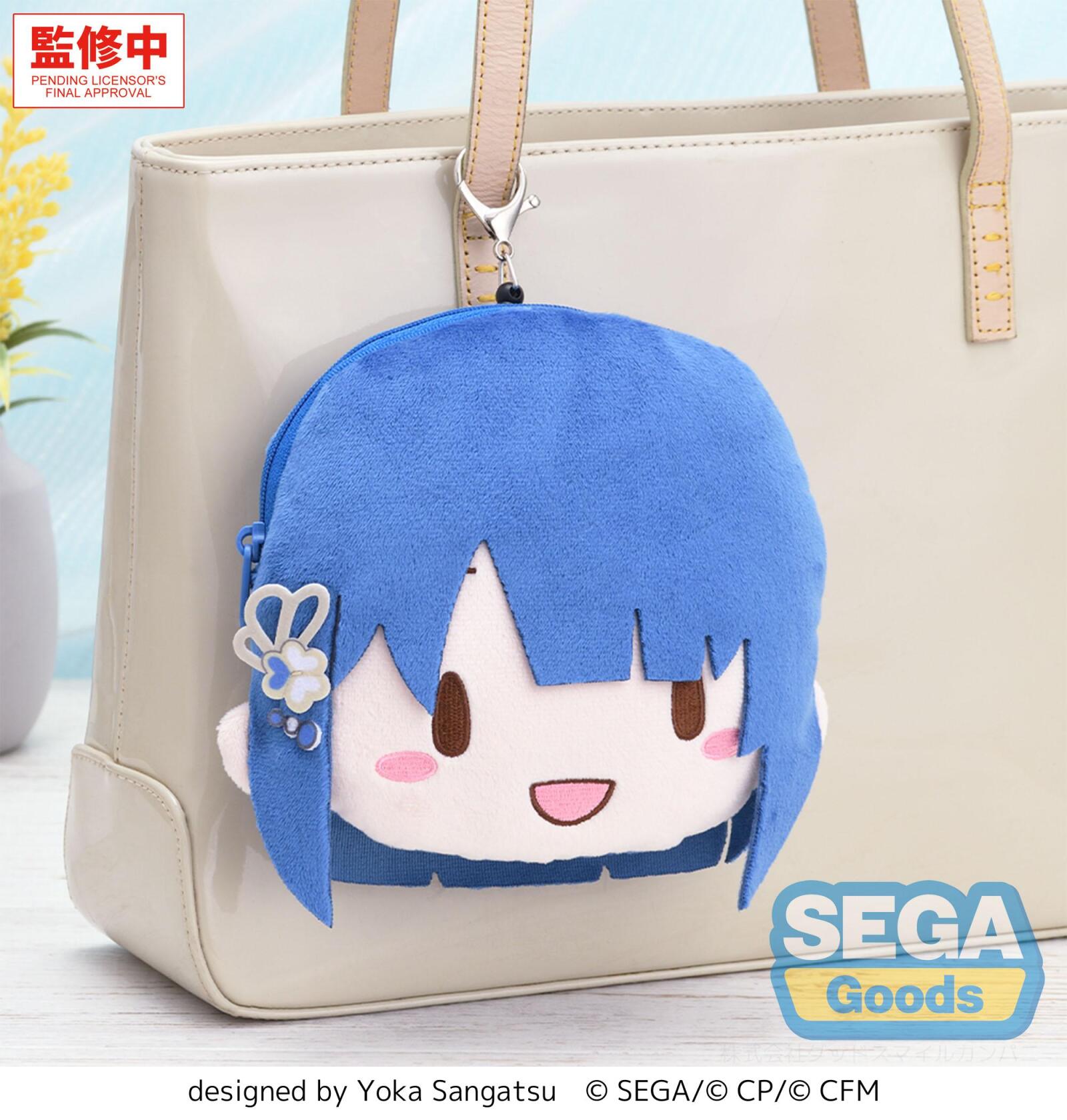 PREORDER Hatsune Miku - Colorful Stage! Fuwa Petit Face Pouch with Reel Haruka Kiritani