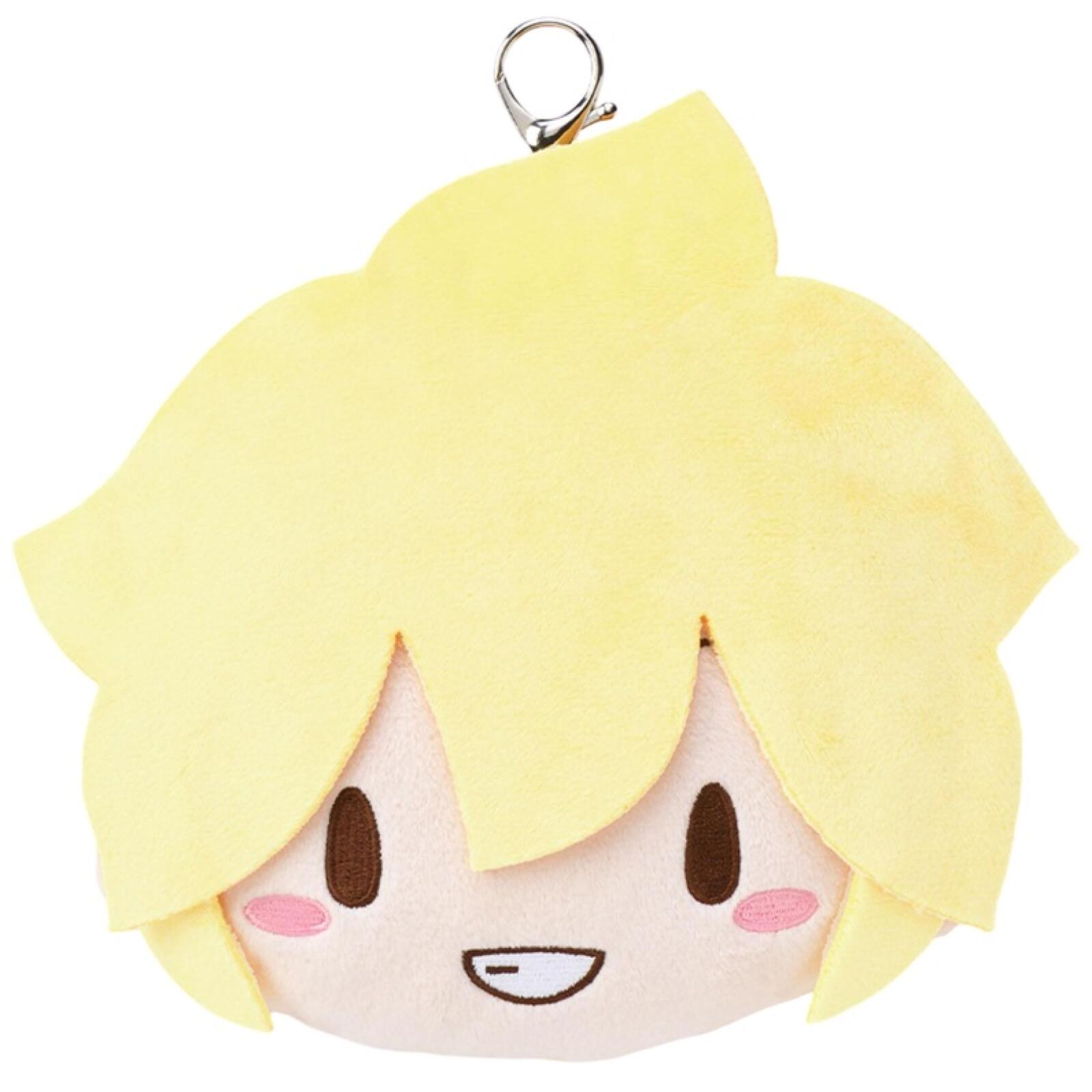 PREORDER Hatsune Miku Colorful Stage! Fuwa Petit Face Pouch with Reel Street SEKAI Kagamine Len
