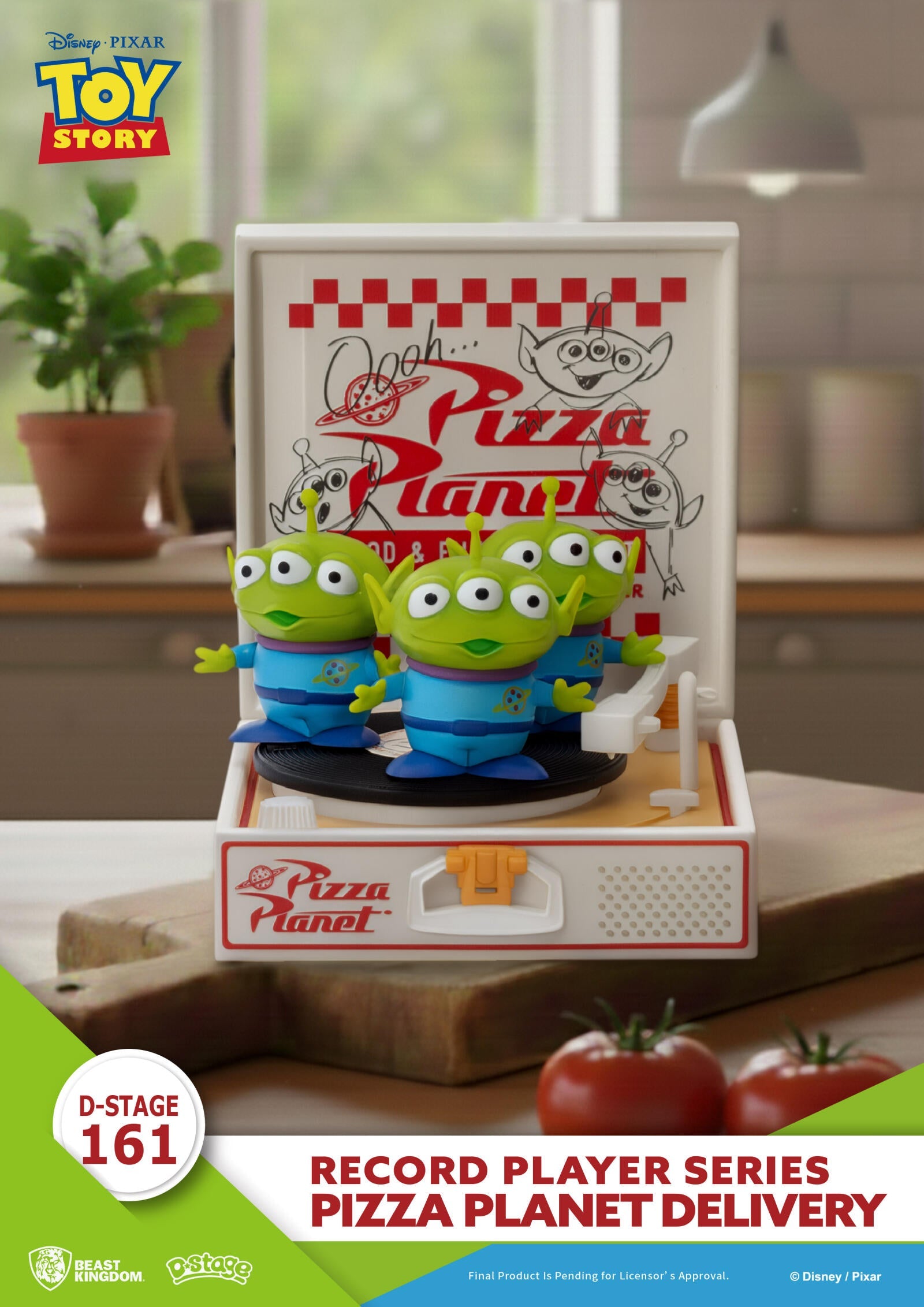 PREORDER Beast Kingdom D Stage Toy Story Aliens Pizza Planet Delivery