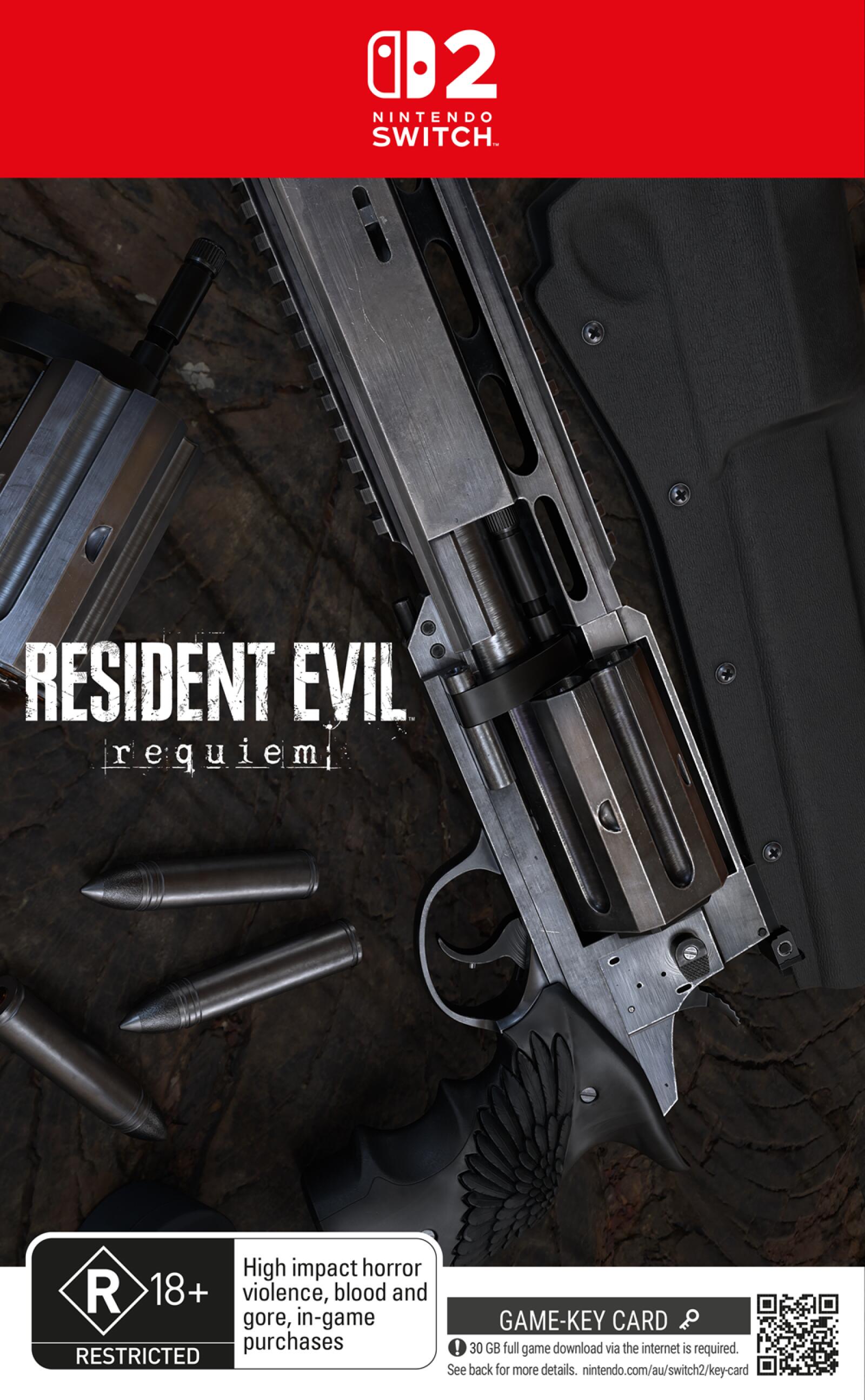PREORDER SW2 Resident Evil Requiem Steelbook