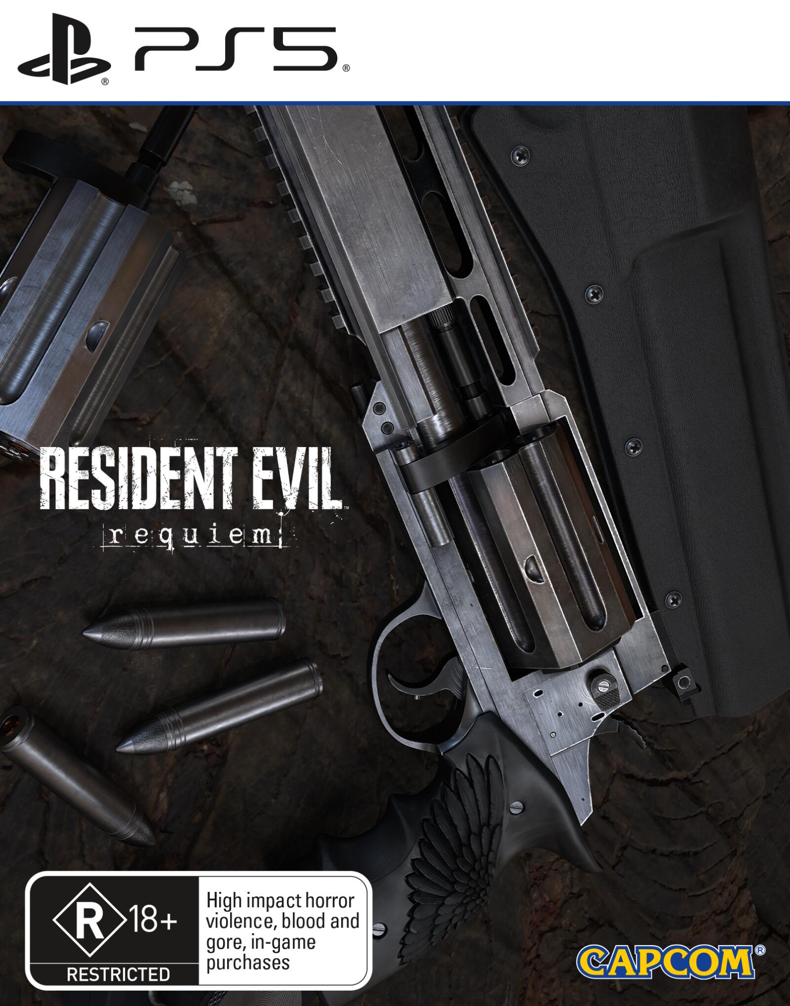 PREORDER PS5 Resident Evil Requiem Steelbook