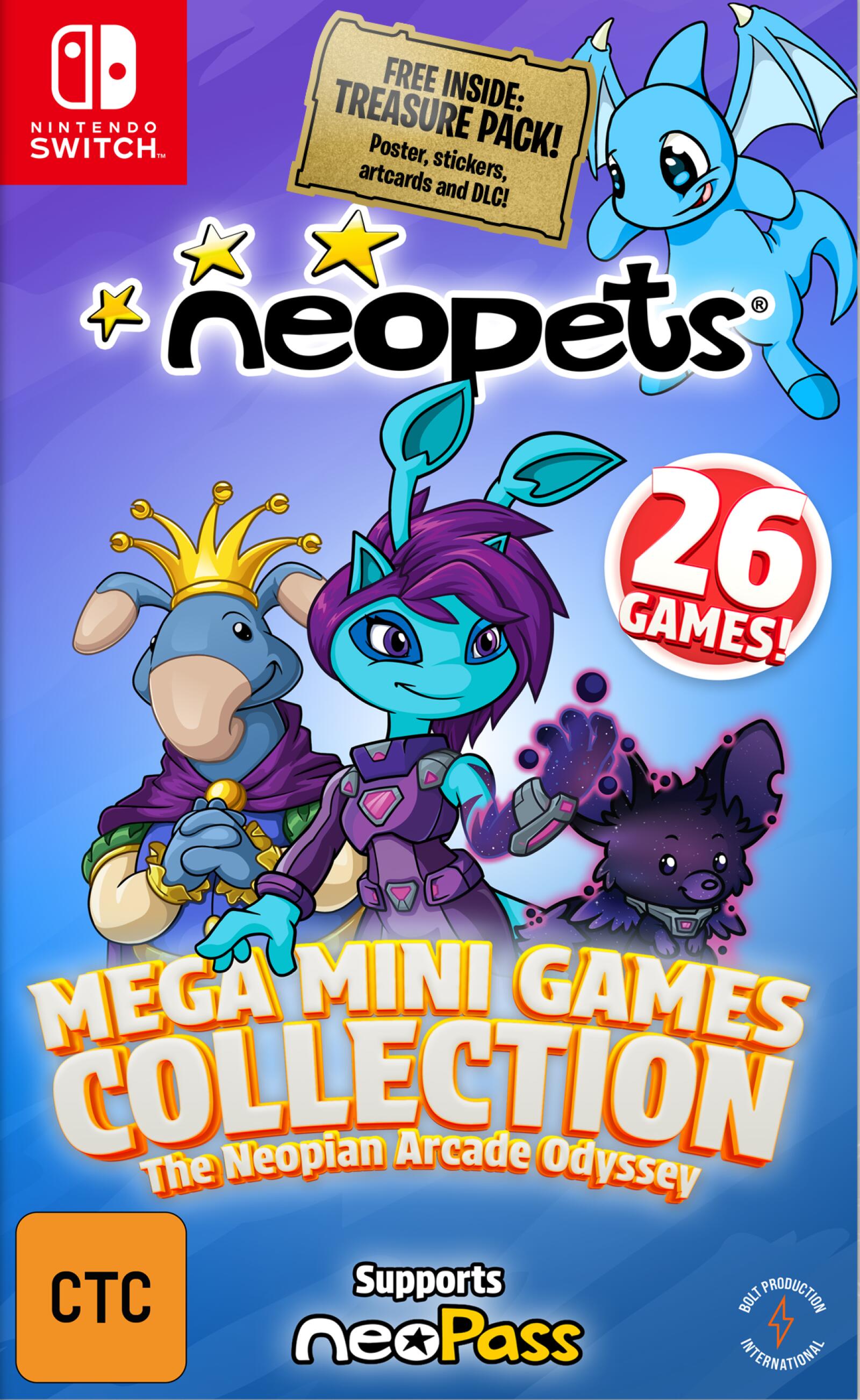 PREORDER SWI Neopets - Mega Mini Games Collection - Day 1 Edition