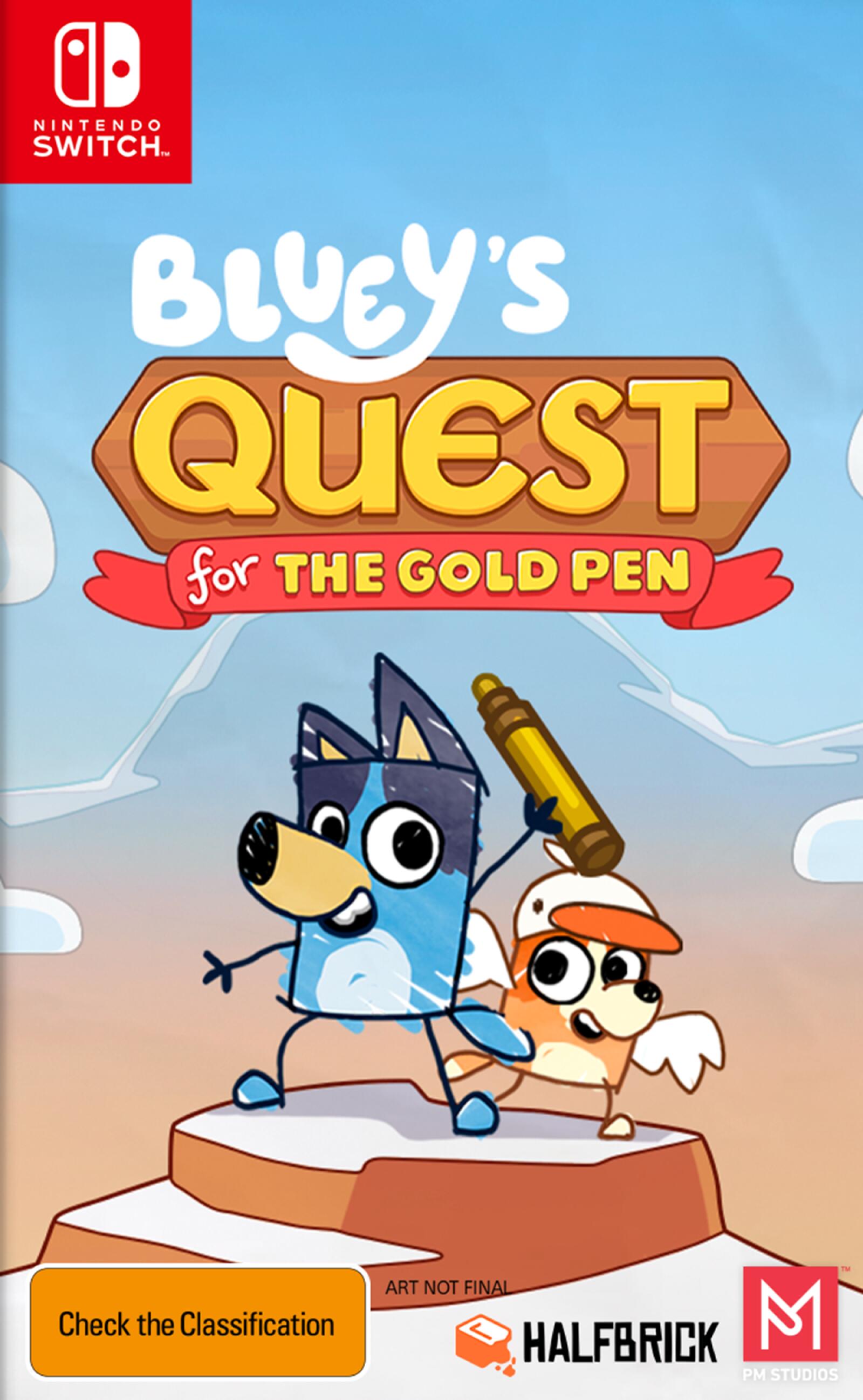 PREORDER SWI Blueys Quest for the Gold Pen
