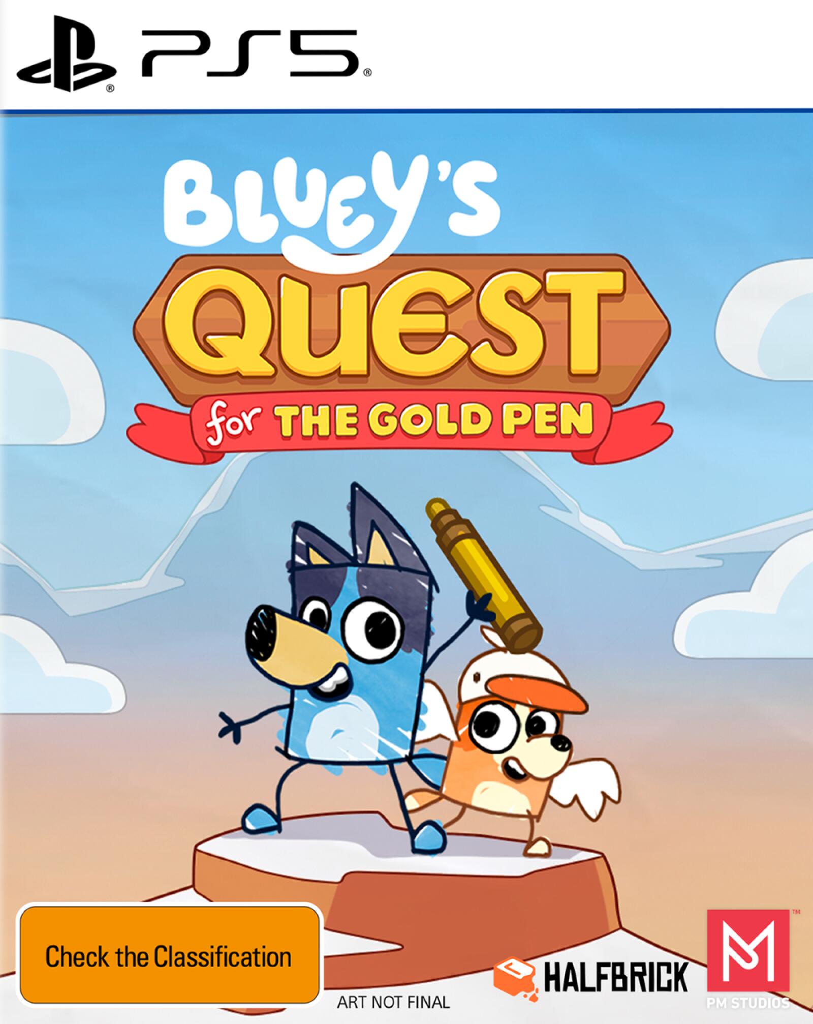 PREORDER PS5 Blueys Quest for the Gold Pen
