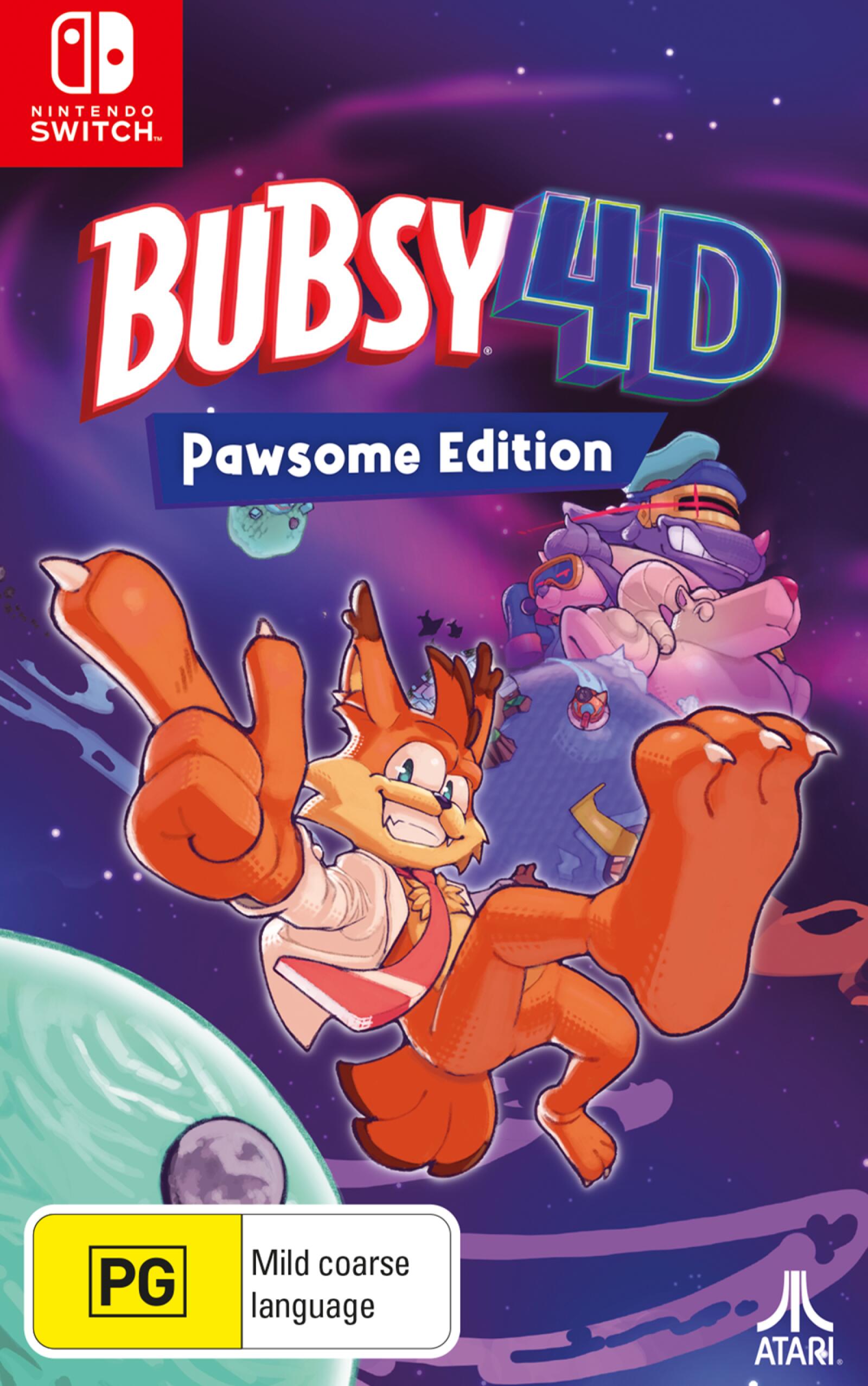 PREORDER SWI Bubsy 4D - Pawsome Edition