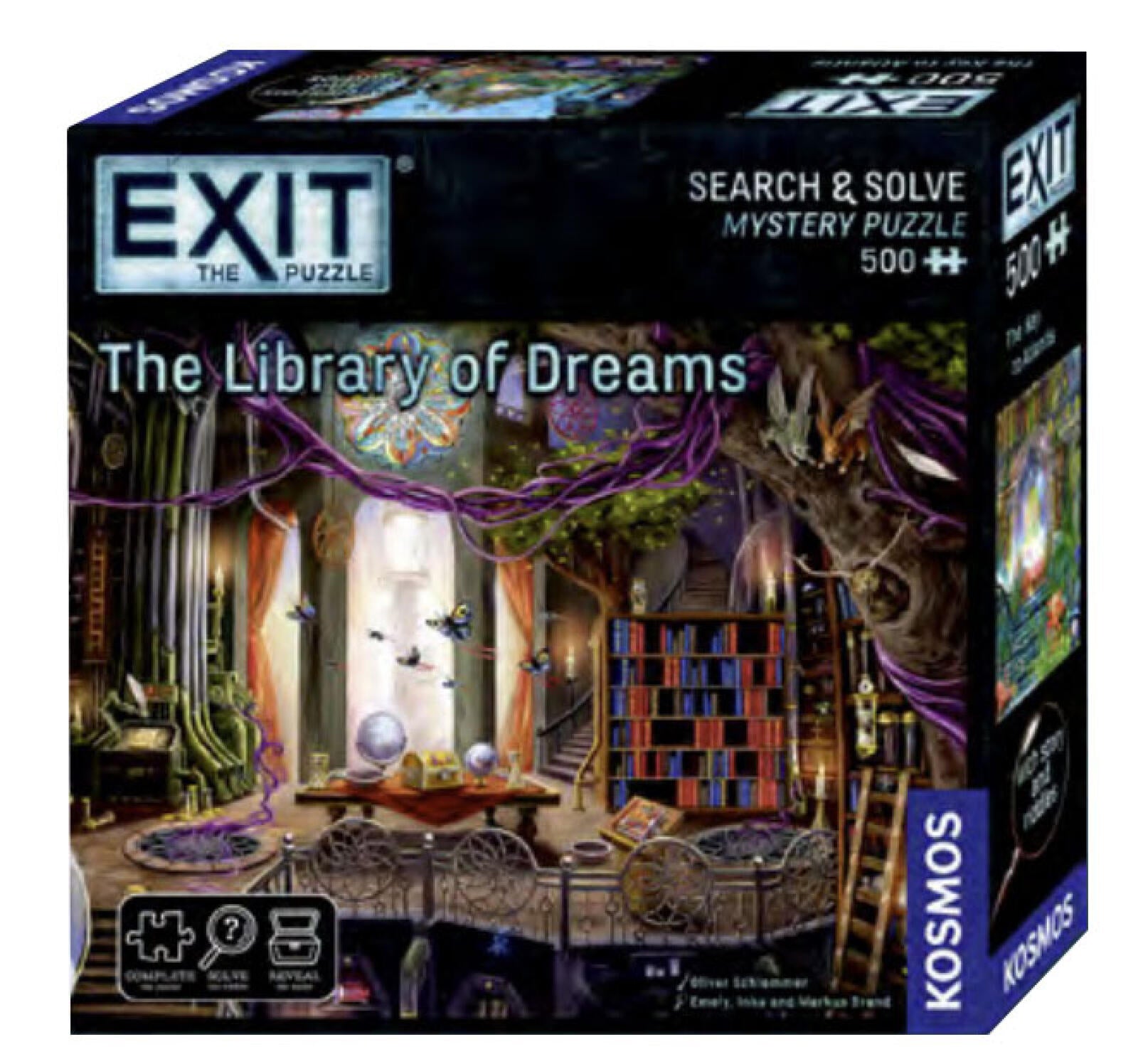 PREORDER Exit the Game The Library of Dreams (Game and Puzzle)