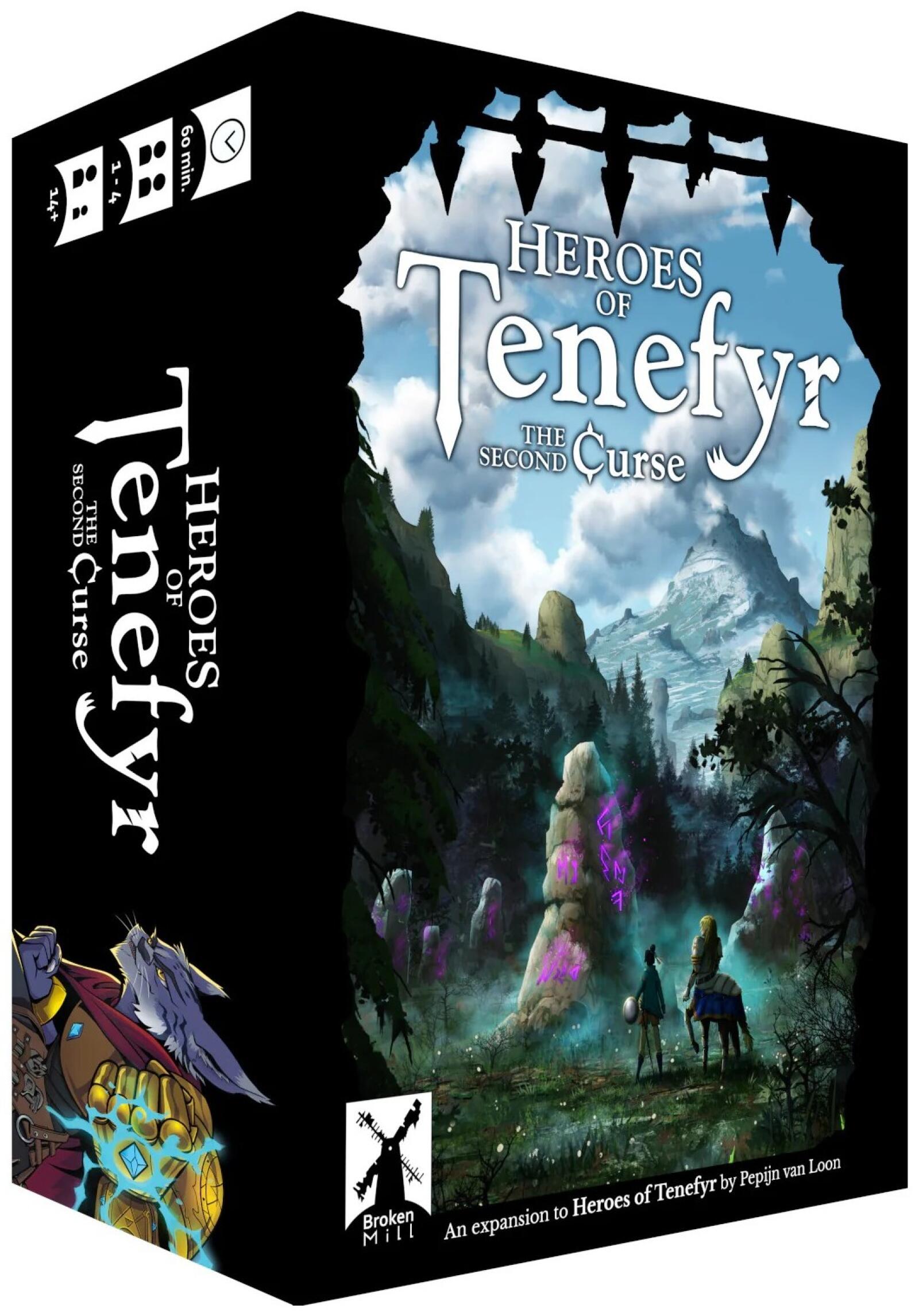 PREORDER Heroes of Tenefyr - The Second Curse Expansion