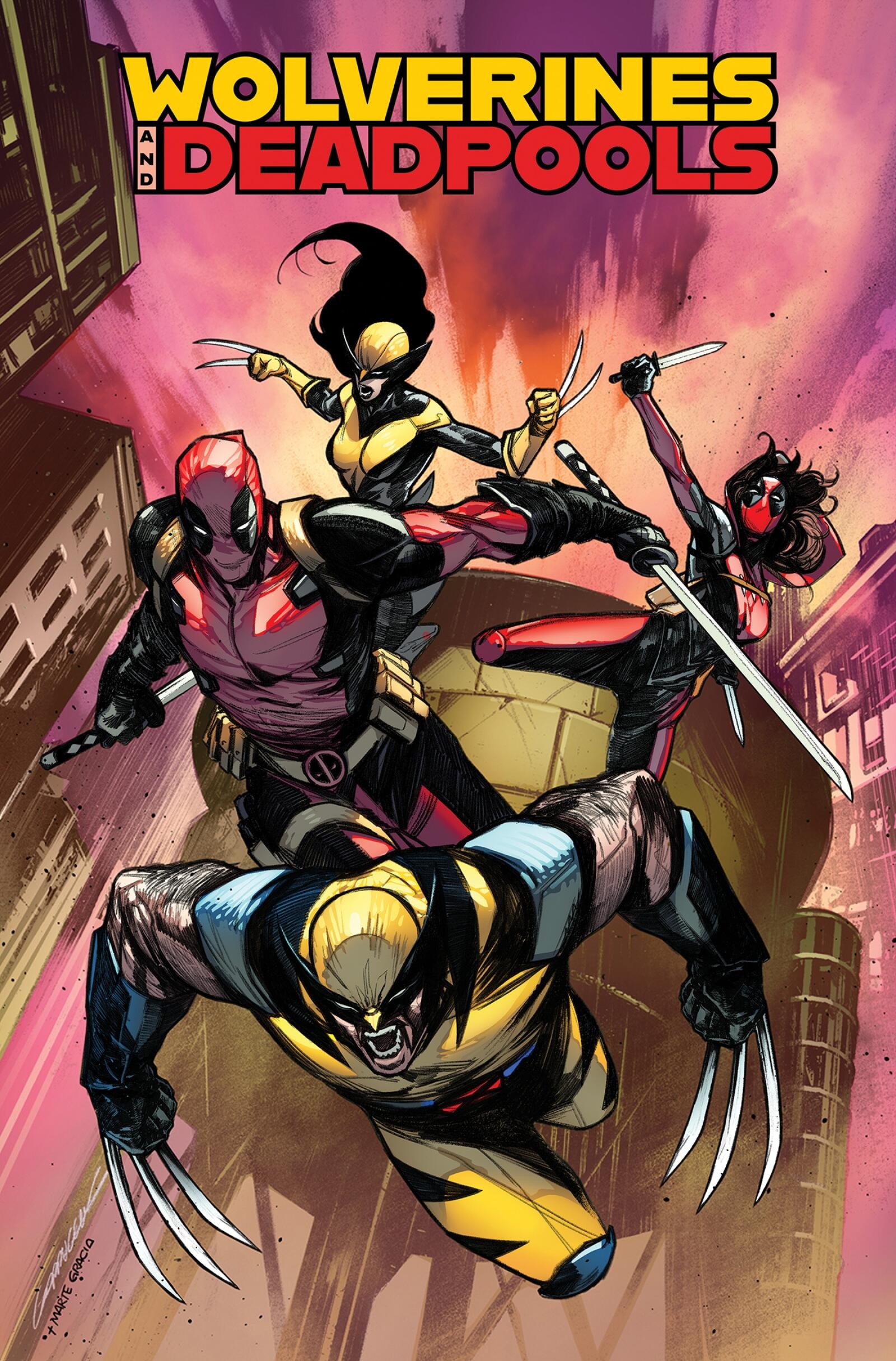 PREORDER Wolverines & Deadpools - Claws & Mercs