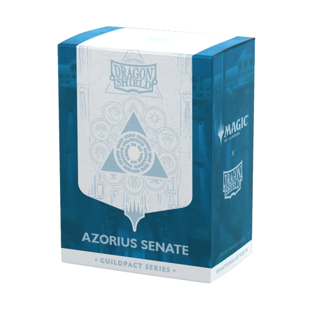 PREORDER Dragon Shield: Sleeves  Matte Dual Art  MTG Guildpact Series: Azorius Senate