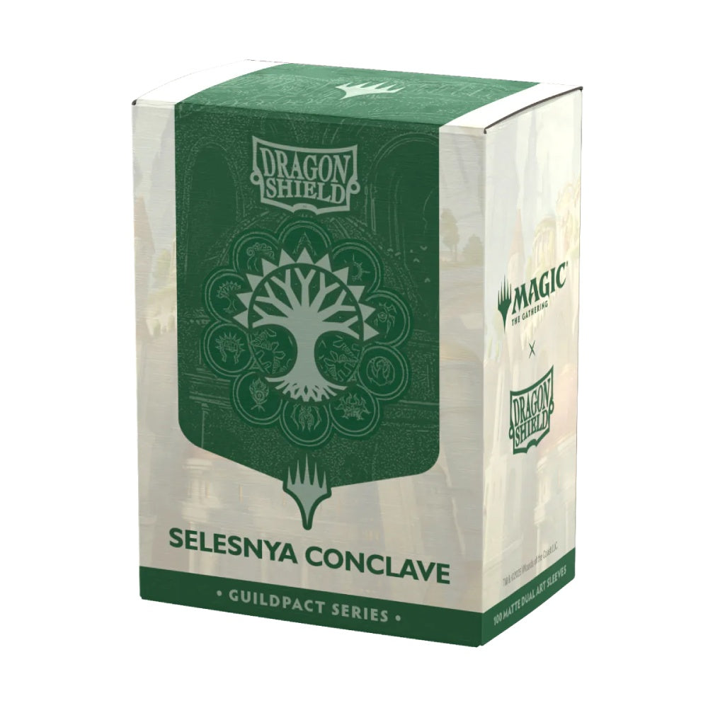 PREORDER Dragon Shield: Sleeves  Matte Dual Art  MTG Guildpact Series: Selesnya Conclave