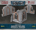 PREORDER Battlefield in a Box: Gothic Sector  Castograd Warehouse Small Ruins