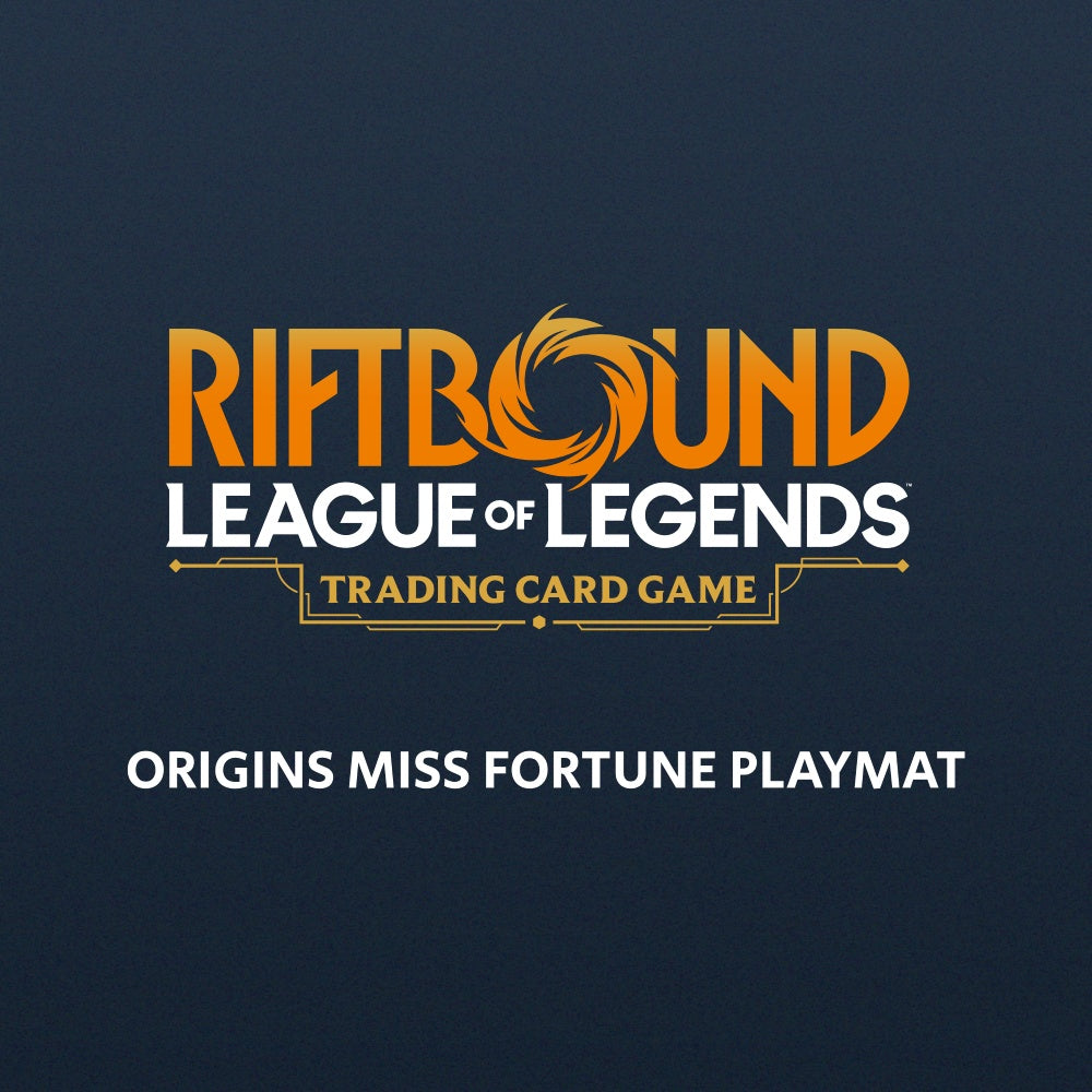 PREORDER Riftbound: League of Legends TCG  Playmat  Set One: Origins  Miss Fortune